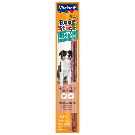 Hundegodbid beefstick HYPOALLERGENIC