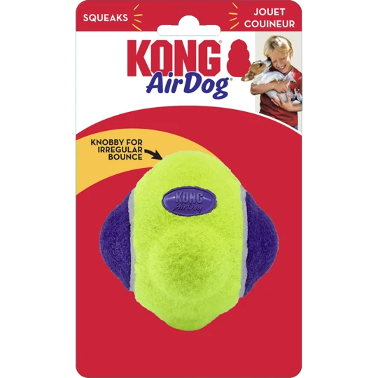 Kong AirDog Squeaker - Knobby Ball