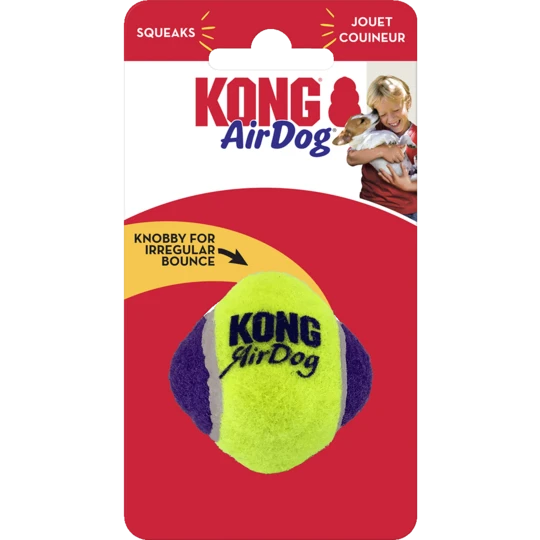 Kong AirDog Squeaker - Knobby Ball