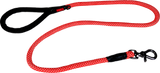 Hundeline fra KONG, rundt solidt reb - Rødt