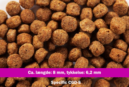Kibble shape og størrelse - CGD-S