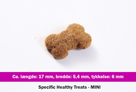 Kibble shape og størrelse - Specific CT-HM Healthy Treats Mini