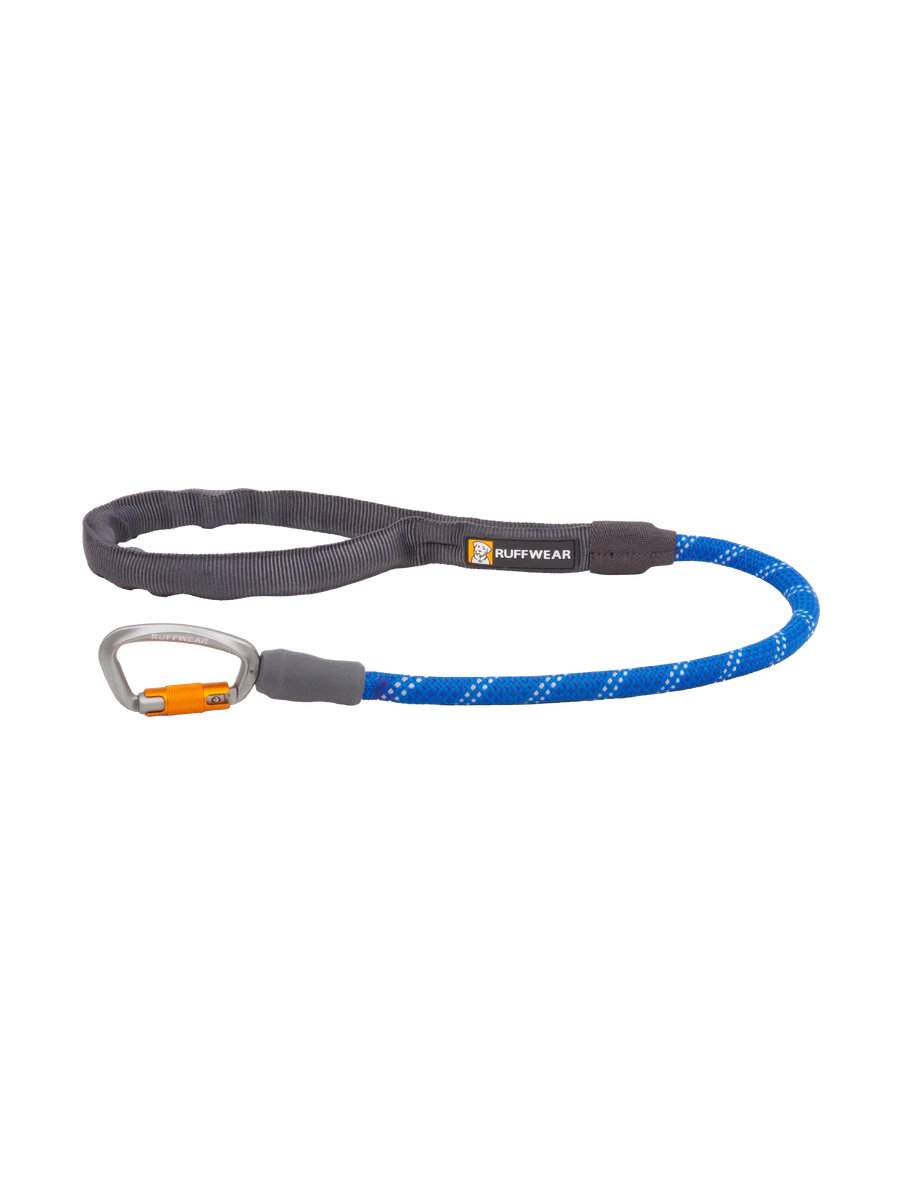 Knot-a-Long™ Short Rope Dog Lead Blue Pool