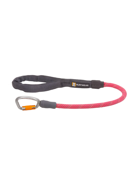 Knot-a-Long™ Short Rope Dog Lead Fireweed Pink