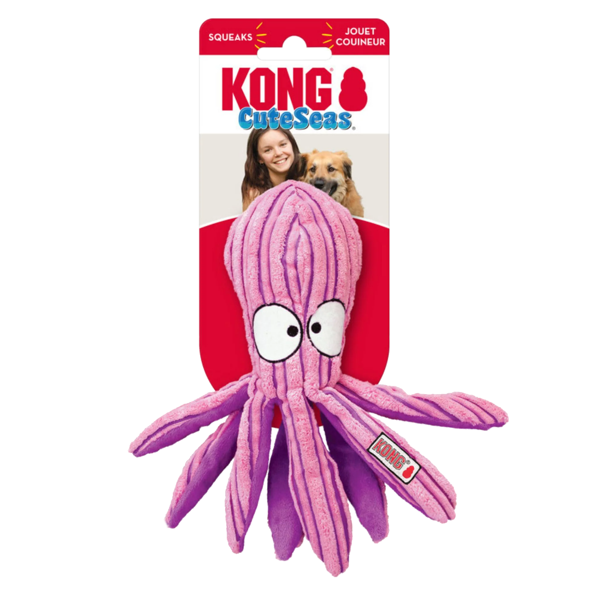 Kong solide hundebamser, Cuteseas Octopus