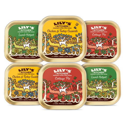 Lily´s kitchen Grain Free Dinners Trays Multipack | 6 x 150g