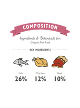 Lily´s kitchen - Organic Fish Paté | Økologisk vådfoder med fisk til katte
