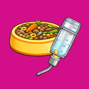 Madskåle og drikkeflasker