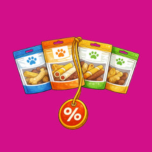 Mængde rabat på godbidder