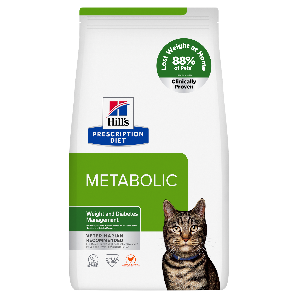 Hill's PRESCRIPTION DIET Metabolic Weight Management tørfoder til katte med kylling