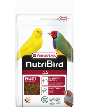 NUTRIBIRD C15 - Optimal Pellets til Små Fugle