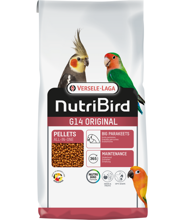 Versele-Laga Optimal Pellets: Videnskabeligt godkendt foder til store undulater