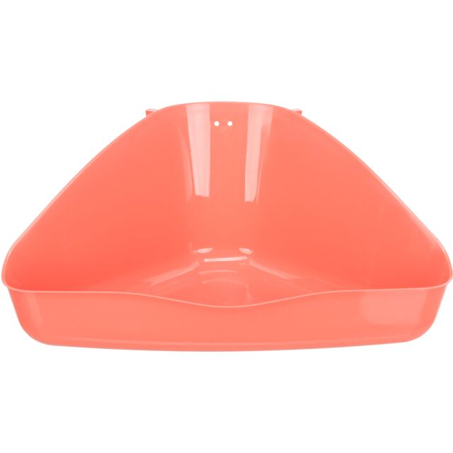 Hjørnetoilet til kaniner, marsvin, fritter o.l.