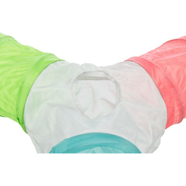 Stor gnavertunnel med 4 indgange