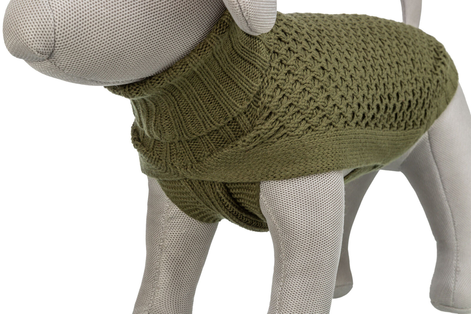 Hundetrøje, oliven grøn, Pullover Norwood