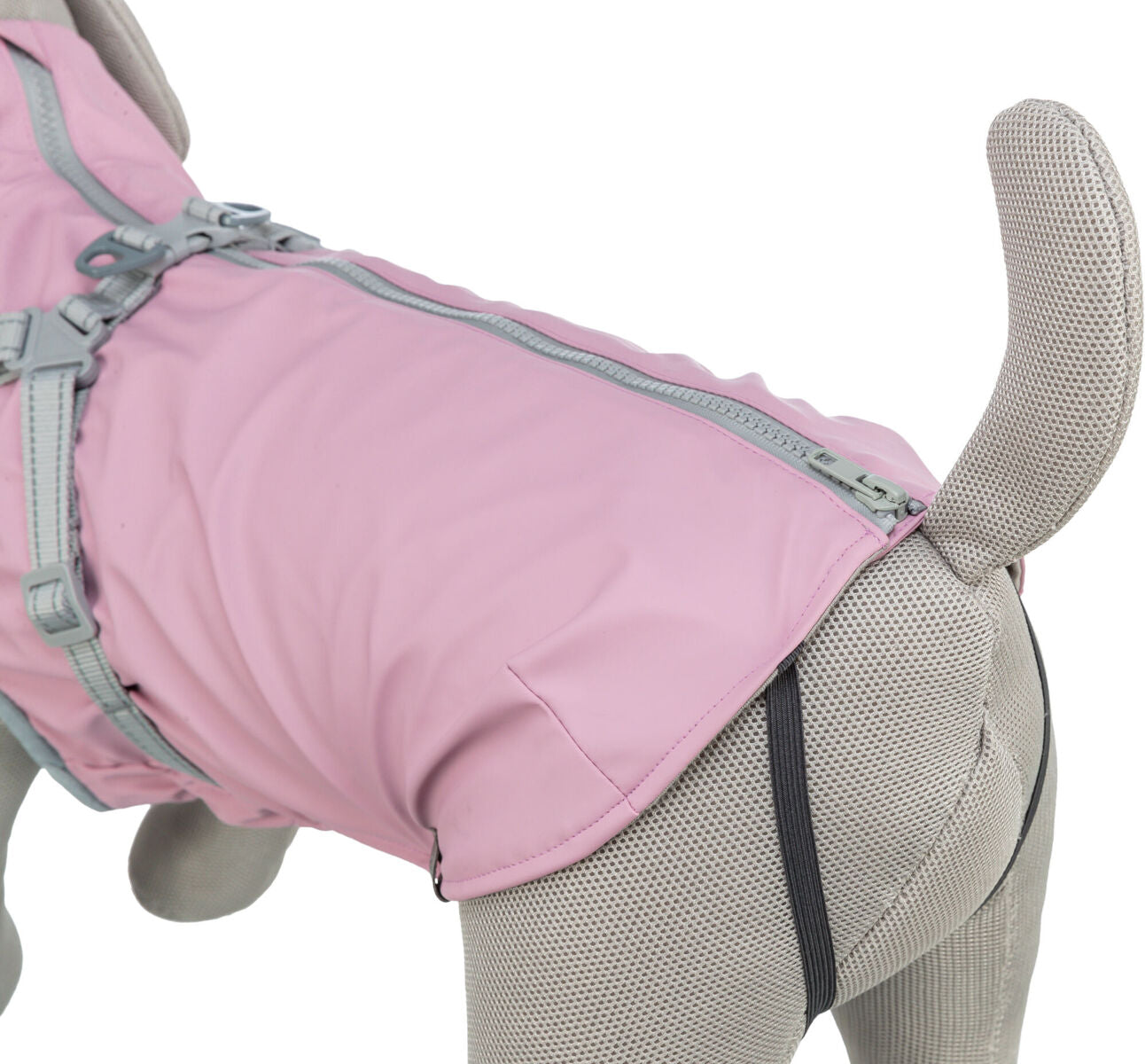 Hundejakke, trendy, lækker & lyserød (vand- & vindafvisende)