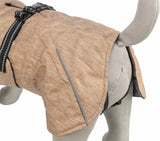 Hunde vinterjakke RIOM sandfarvet (varm & vandafvisende)