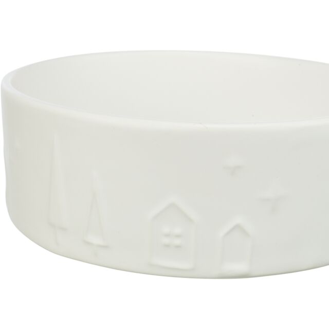 Jule Vand- & foderskål til hunde, keramik