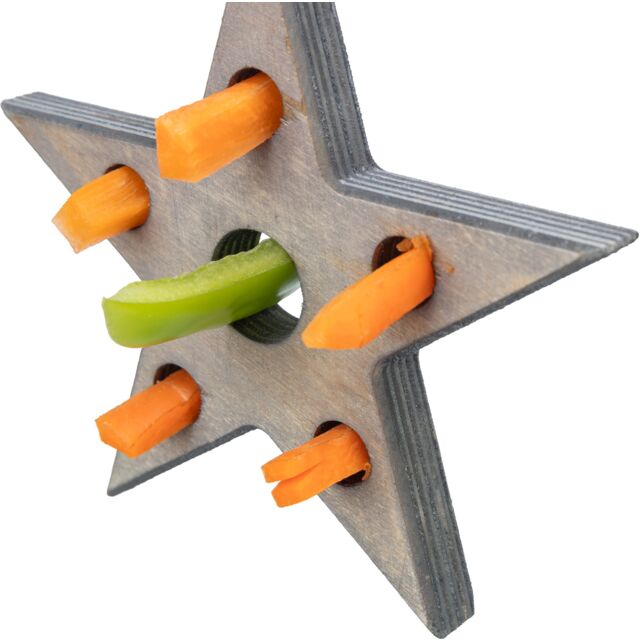 Jule gnavelegetøj til kaniner & små gnavere, samt fugle