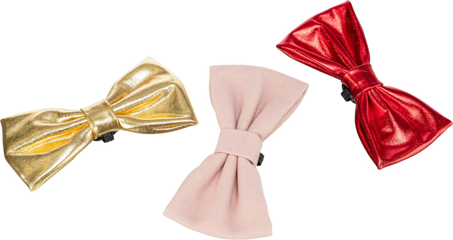 Jule butterflies til hunde i 3 forskellige farver