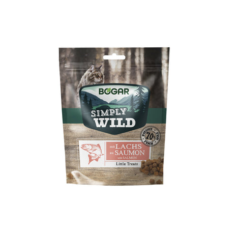 Simply Wild Little Treats Salmon – Små laksesnacks til katte