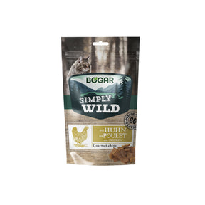 Simply Wild Meat Chips Chicken – Sprøde kyllingesnacks til katte