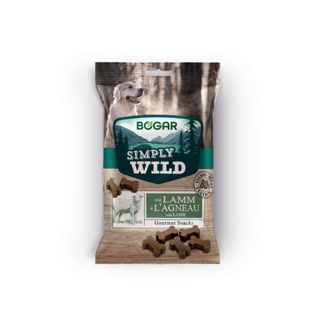 Simply Wild hundegodbidder med lam – Kornfri snack med 80% kød