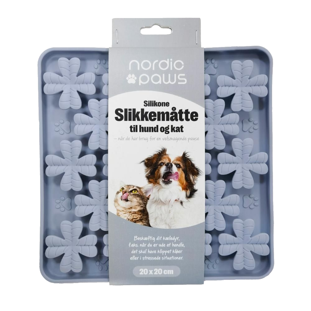 Slikkemåtte "Blomst" fra Nordic paws&nbsp;