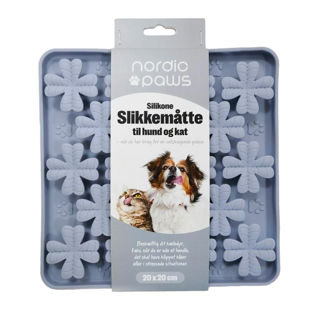 Slikkemåtte "Blomst" fra Nordic paws&nbsp;