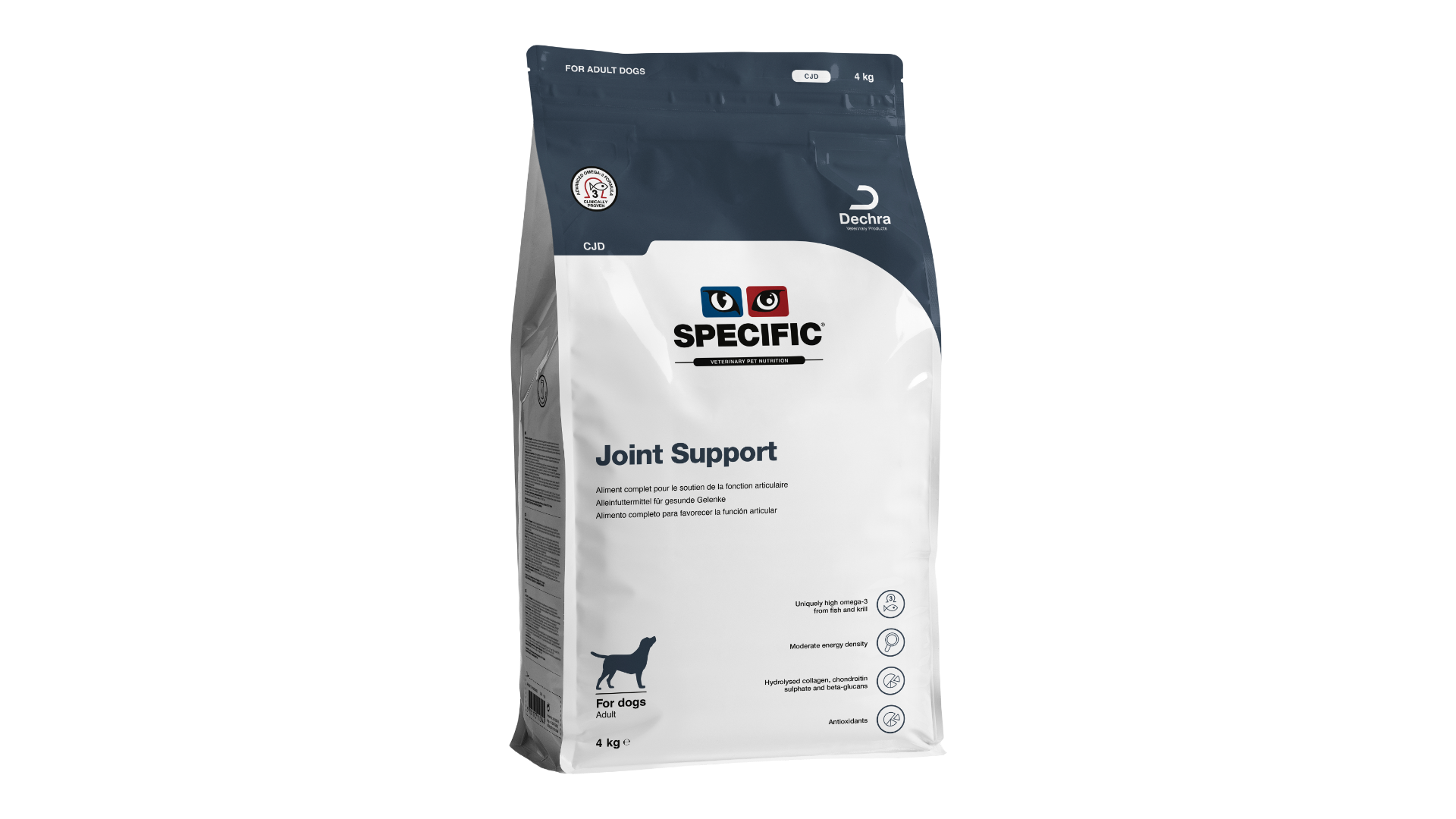 Specific CJD Joint Support – Hundefoder til voksne og ældre hunde med ledproblemer 4kg poser