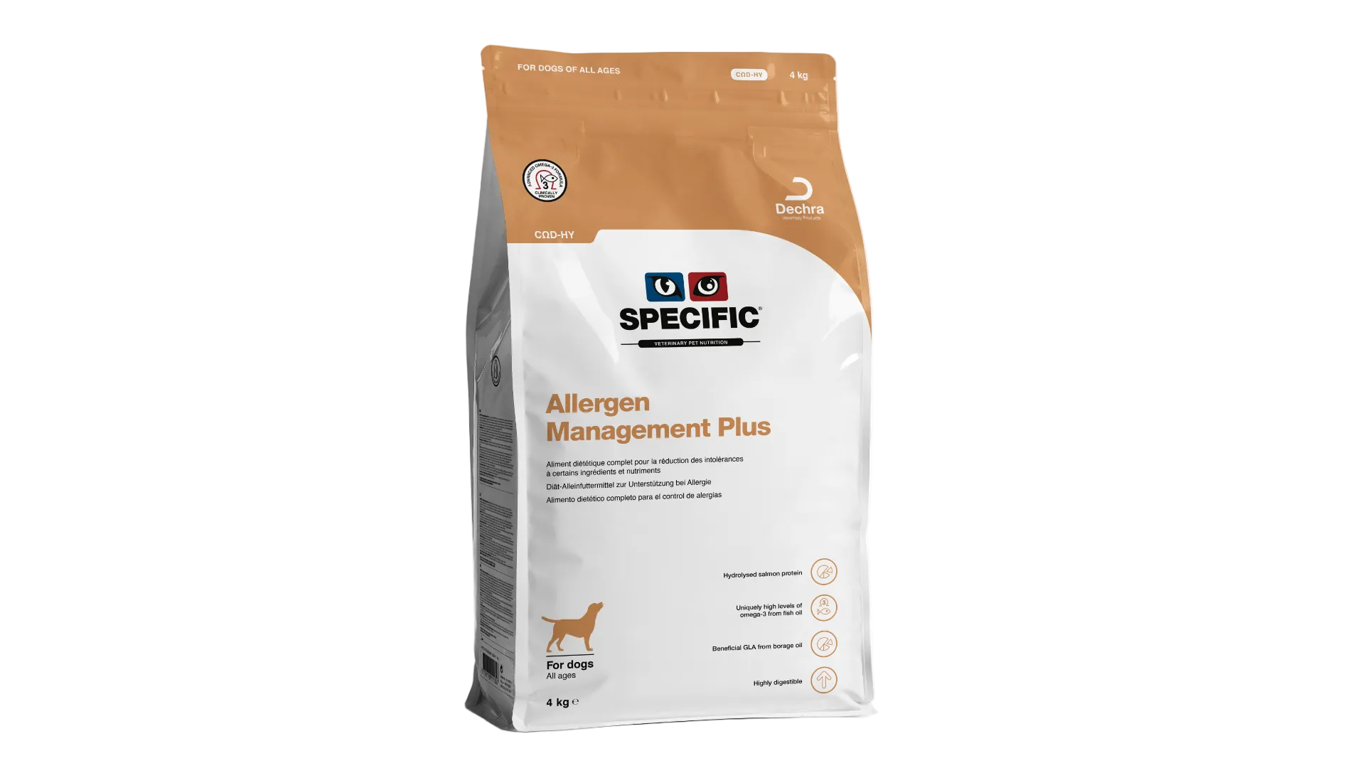 Specific COD-HY Allergen Management Plus 4 kg