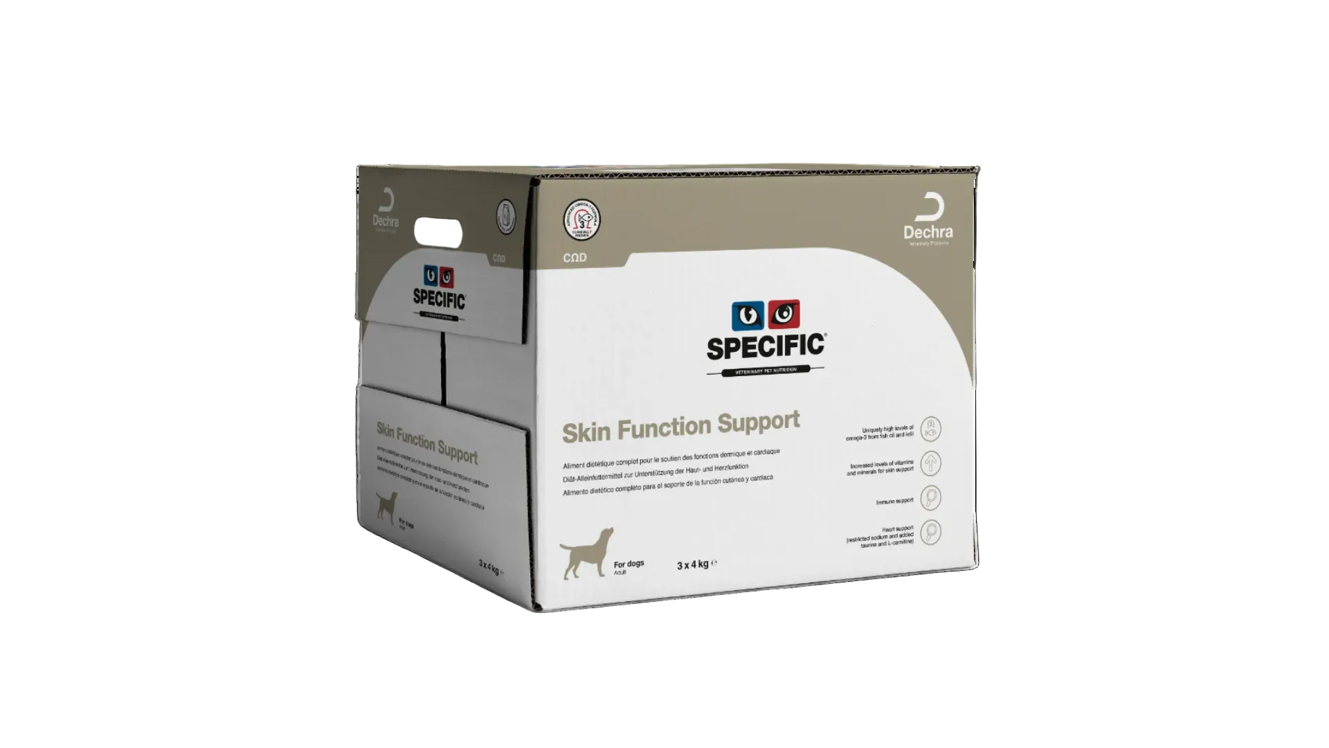 Specific COD Skin Function Support - hundefoder med ekstra omega-3 fra fiskeolie til hunde med hudproblemer