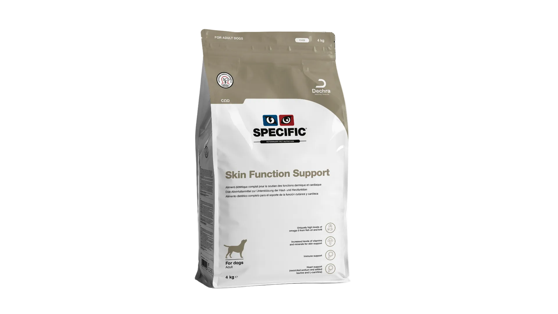 Specific COD Skin Function Support - hundefoder med ekstra omega-3 fra fiskeolie til hunde med hudproblemer