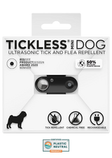 TICKLESS MINI, SORT (GENOPLADELIG) | 100% GIFTFRI BESKYTTELSE MOD FLÅTER OG LOPPER