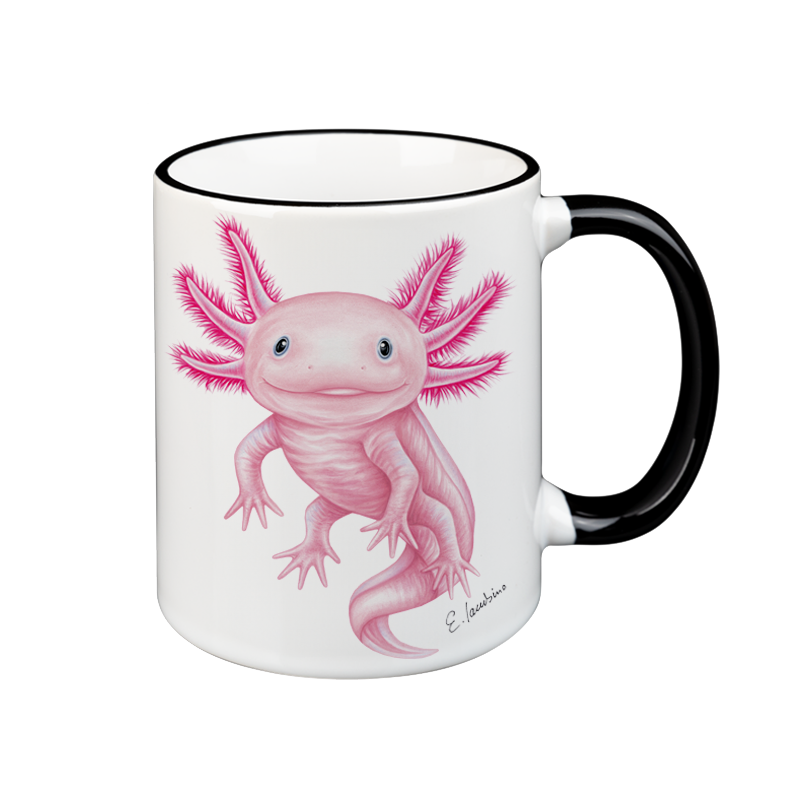 Kop med AXOLOTL - keramik