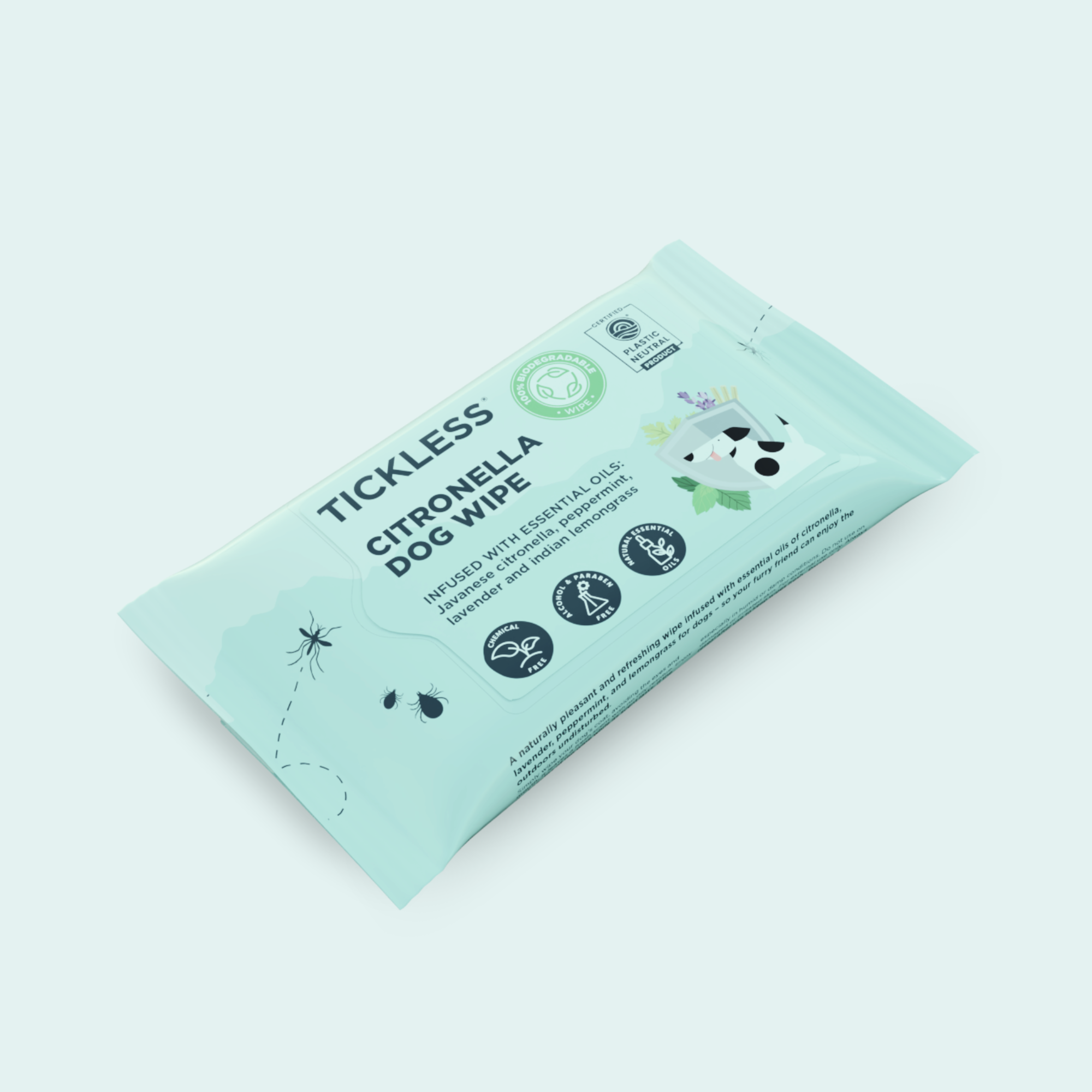 Flåter, myg & Lopper, INSECT WIPES - 100% Giftfri