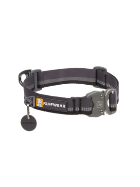 Top Rope™ Metal Buckle Dog Collar Basalt Gray