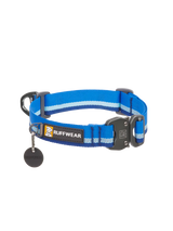 Top Rope™ Metal Buckle Dog Collar Blue Pool