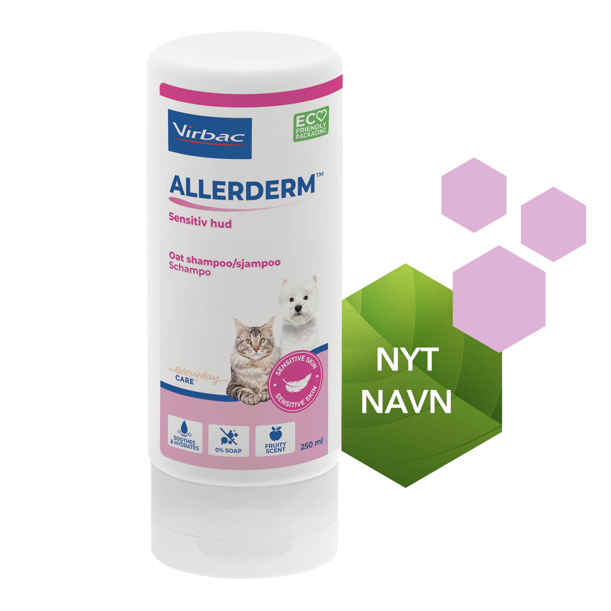 Allerderm Oat Sensitiv Hud Shampoo 250 ml