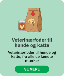 Veterinærfoder til hunde og katte