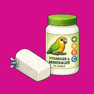 Vitaminer & Mineraler til Fugle