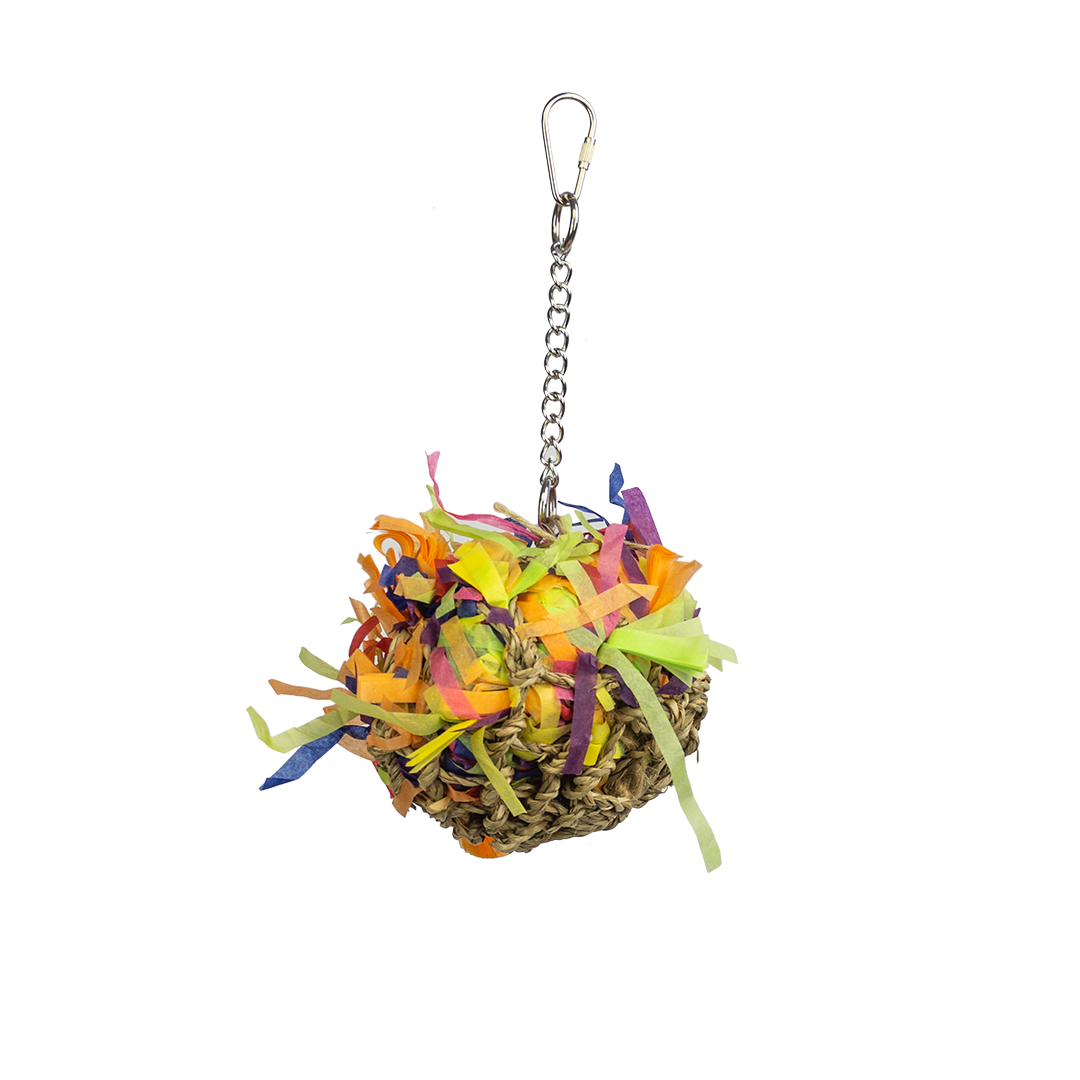 Super Shredding Ball Small | tilbehør til fuglebur til fugle