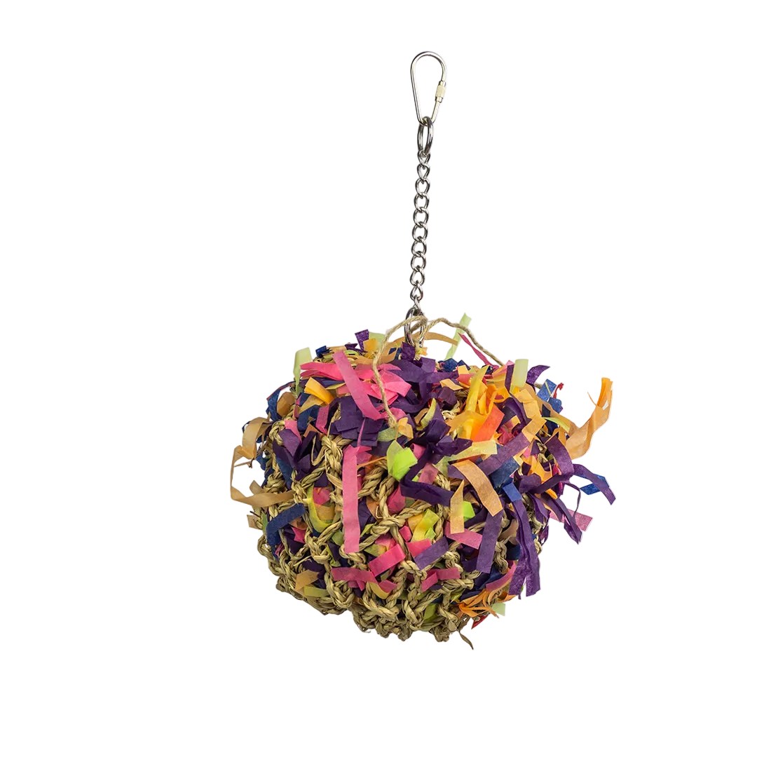 Super Shredding Ball Medium - tilbehør til fuglebur til mellemstore burfugle