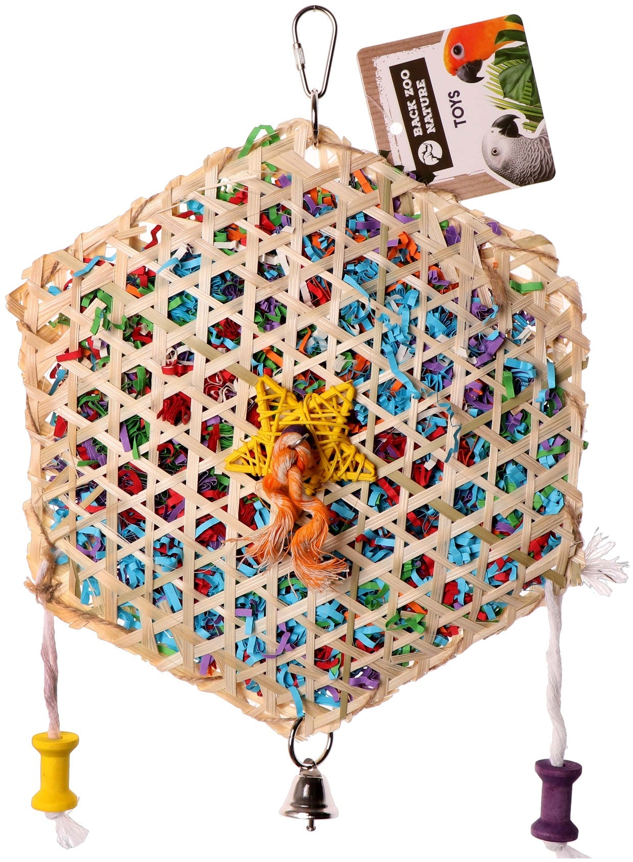 Woven Hexagon | tilbehør til fuglebur til fugle