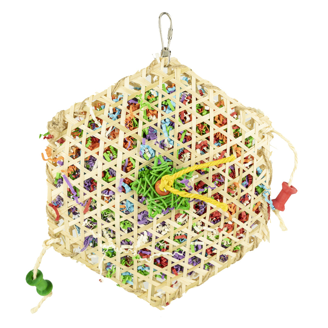 Woven Hexagon | tilbehør til fuglebur til fugle