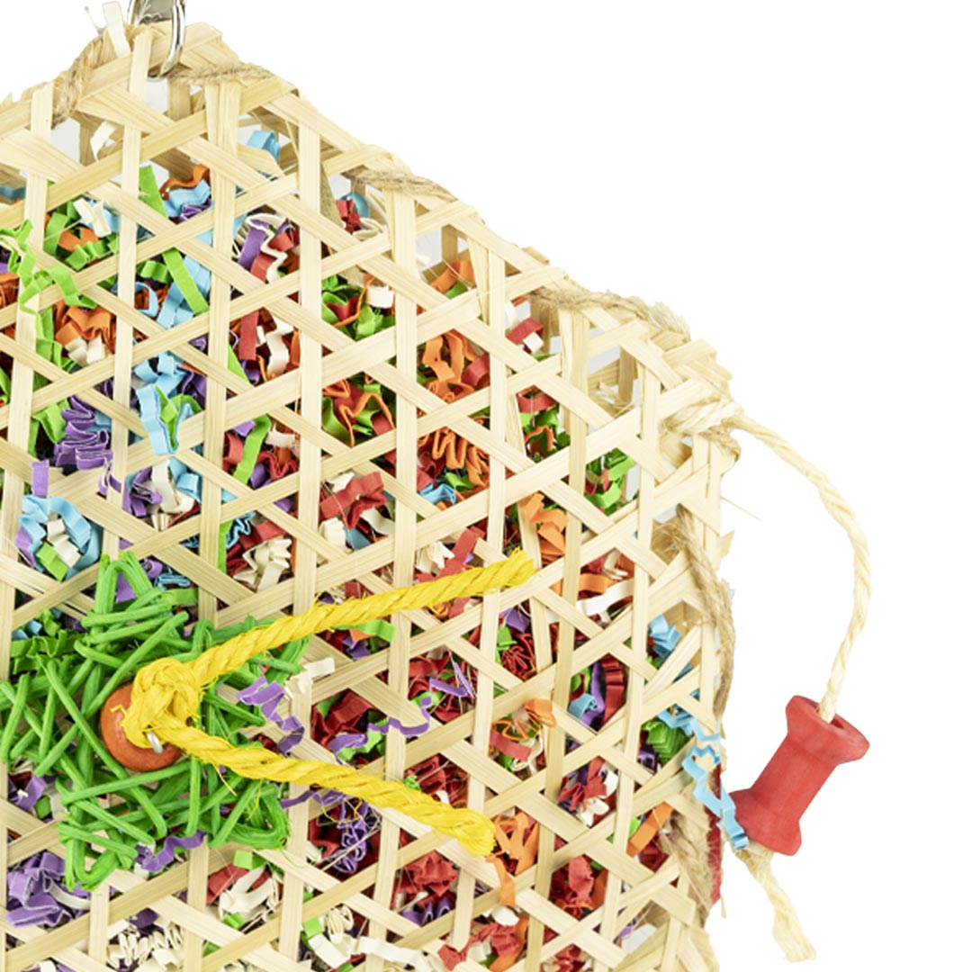 Woven Hexagon | tilbehør til fuglebur til fugle