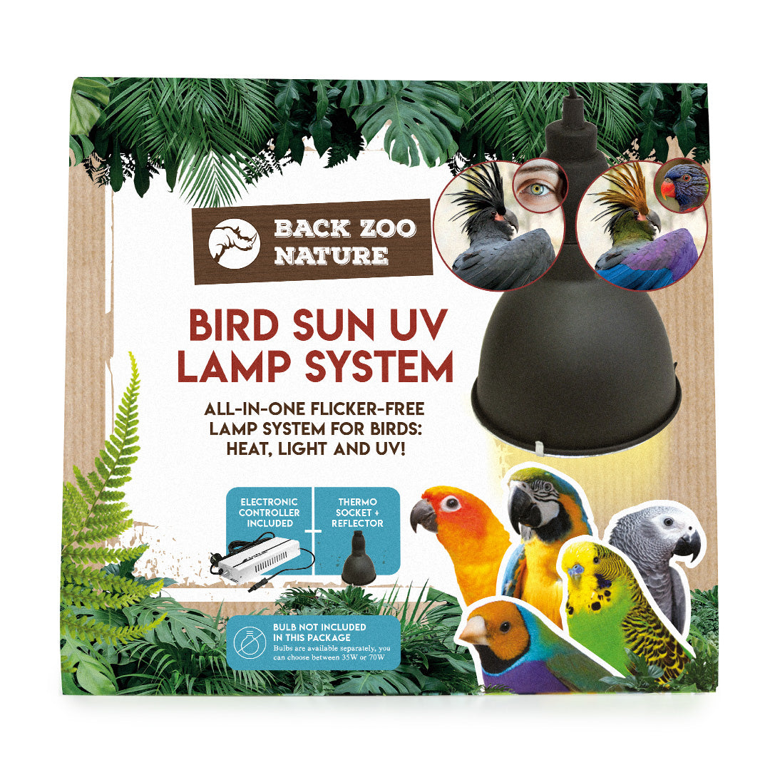 UV-lampe armatur til fugle (uden pære)
