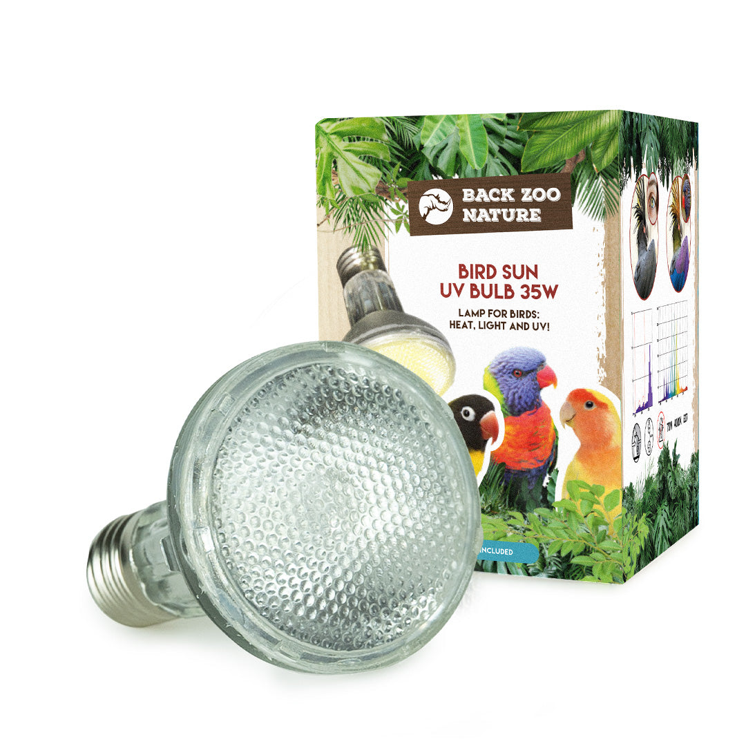 Naturligt lys til fugle - UV-lampe til fugle 35W
