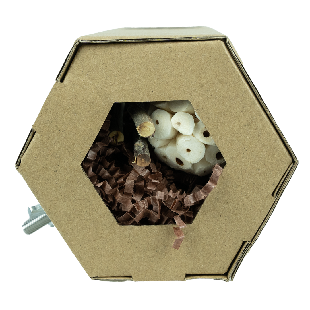 Hexagon Foraging & Play Tunnel | Fugletilbehør
