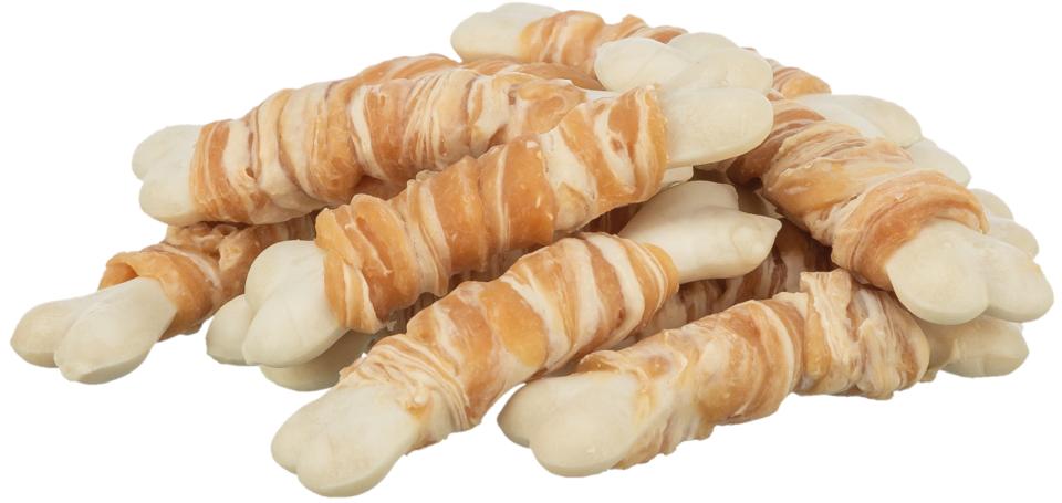 Hunde Calcium pinde med kylling & fisk